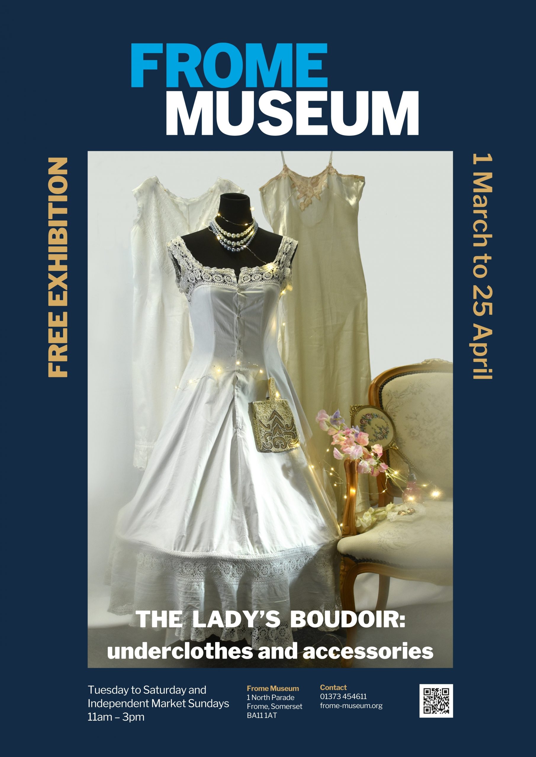 Exhibition: The Lady's Boudoir - underclothese and accessories